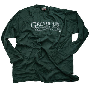 Greyhouse Logo Pine Long Sleeve T-Shirt