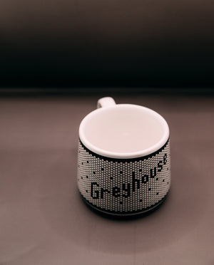 Hex Tile Greyhouse Mug