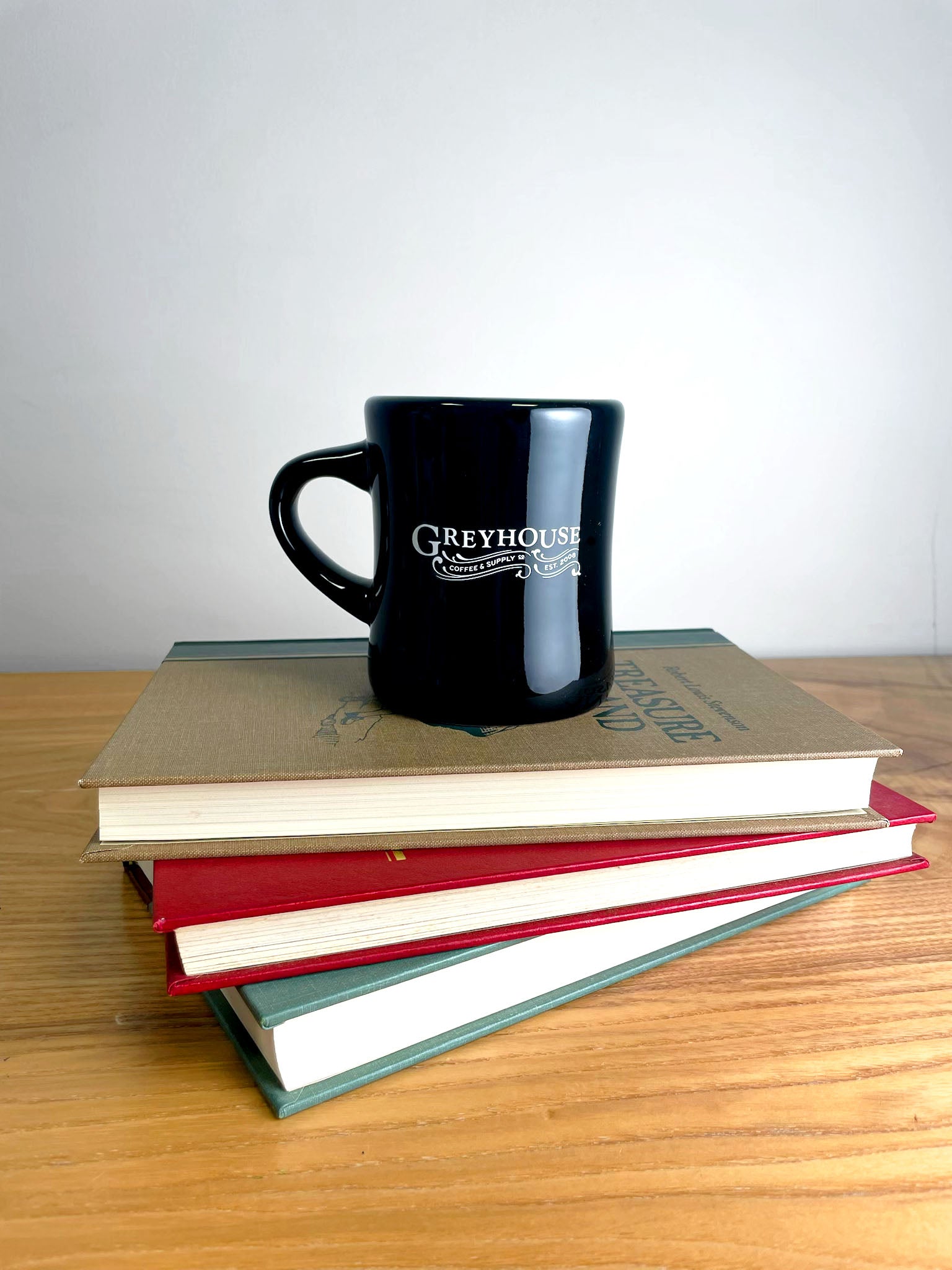Greyhouse Classic Logo Diner Mug – Greyhouse Coffee