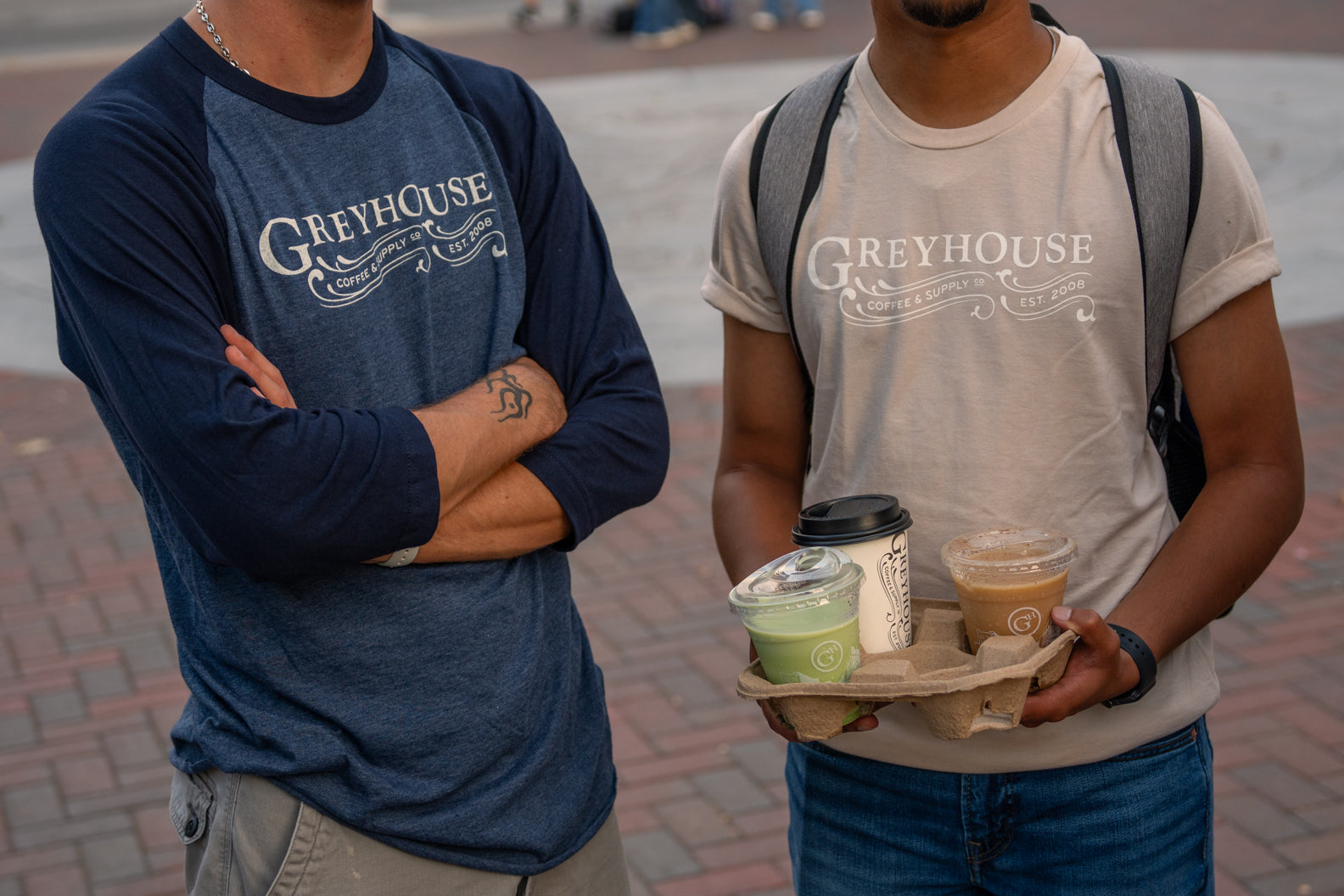 Greyhouse Logo Cream T-Shirt