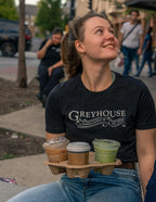 Greyhouse Logo Black T-Shirt
