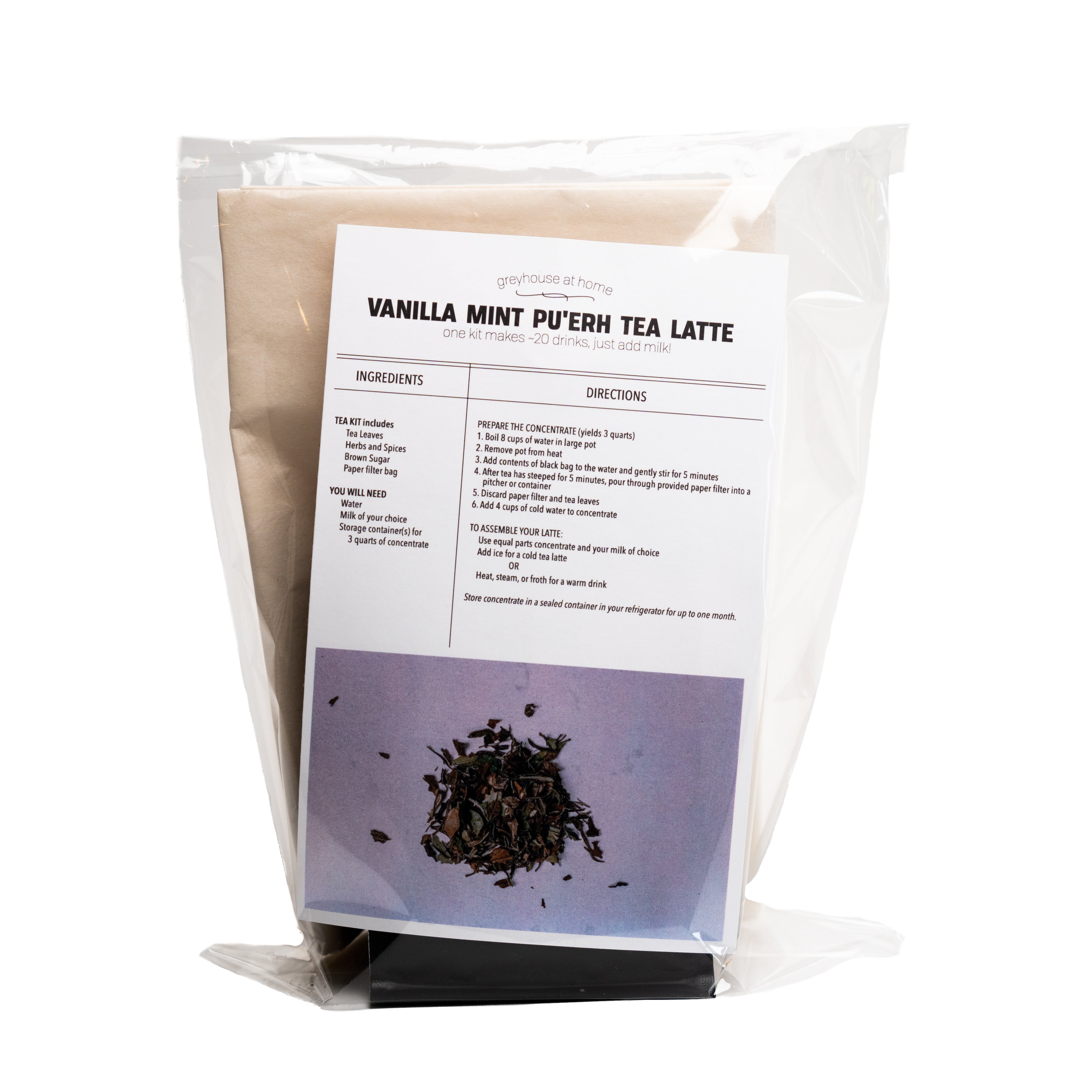 Vanilla Mint Pu-Erh Tea Kit