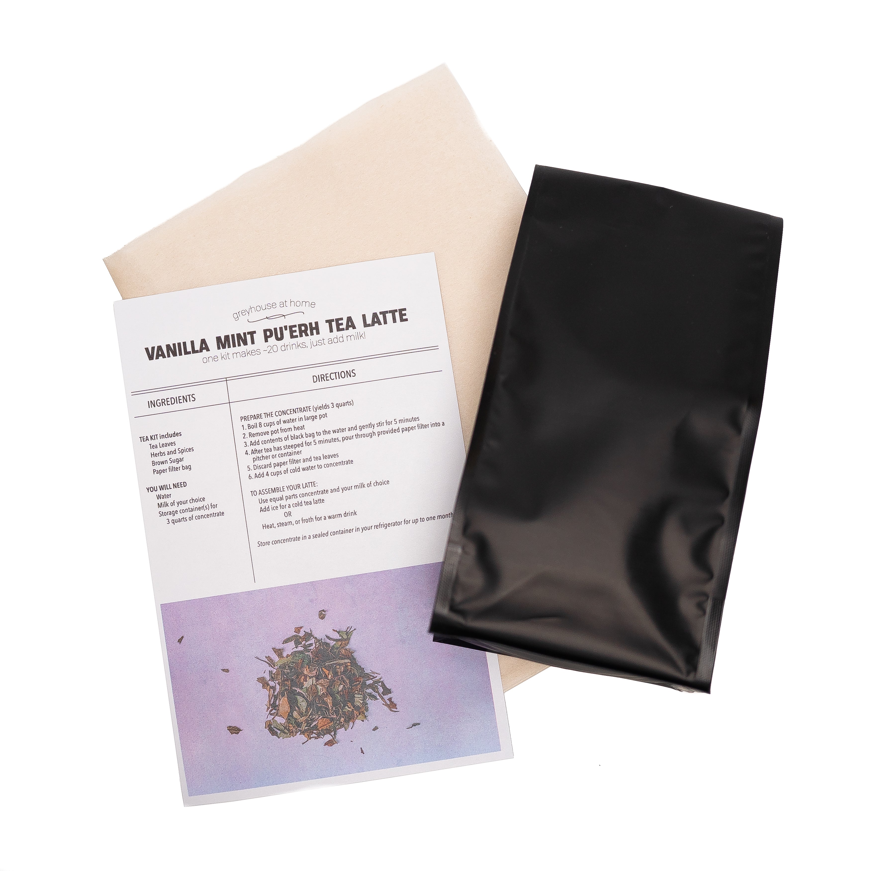 Vanilla Mint Pu-Erh Tea Kit