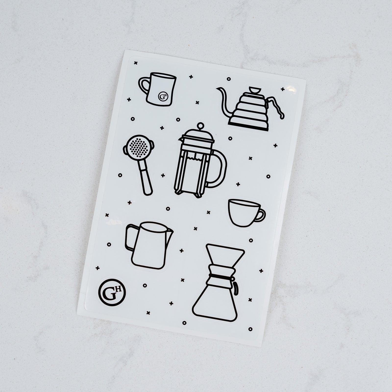 Equipment Sticker Sheet