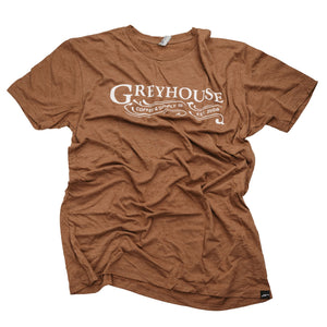 Greyhouse Logo Tobacco T-Shirt
