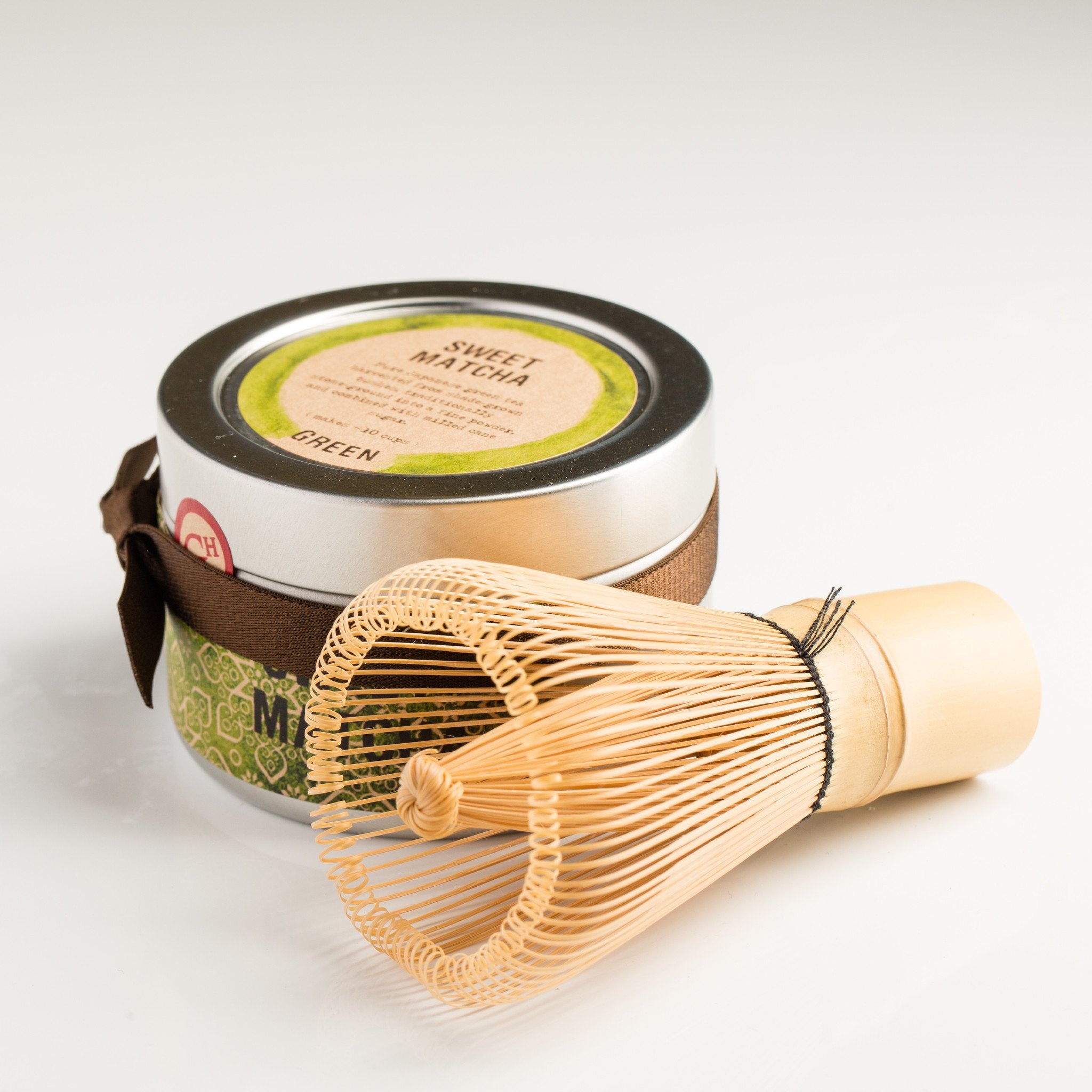 Matcha Tea Whisk Sets Made From Bamboo 